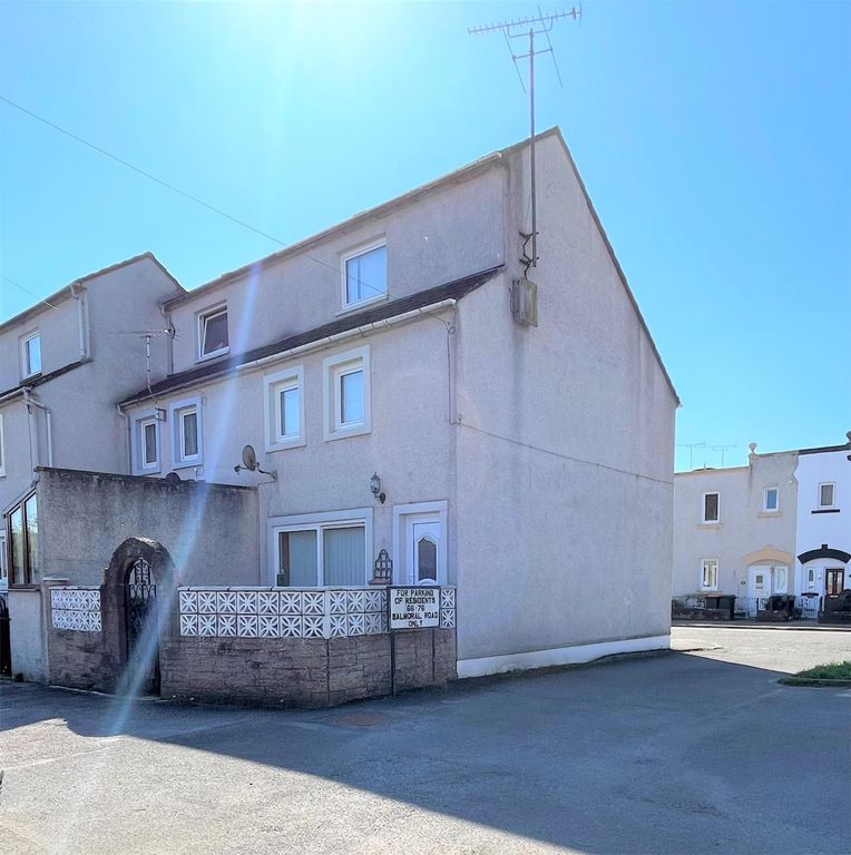 2 bed end terrace house for sale in 76 Balmoral Road, Dumfries DG1, £92,000