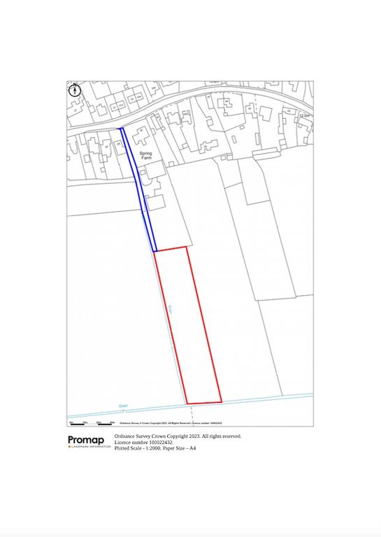 Land for sale in Off High Street, Thurlby, Bourne, Lincolnshire PE10, Sale by tender