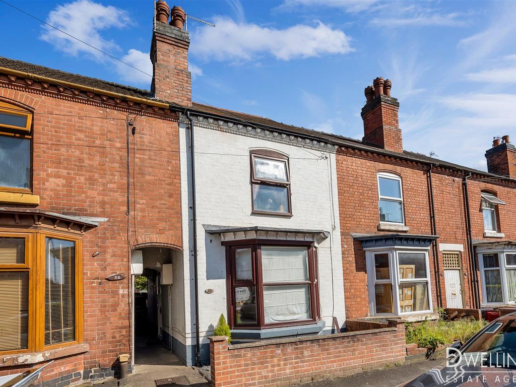 3 bed terraced house for sale in Carlton Street, Horninglow, Burton-On-Trent DE13, £145,000