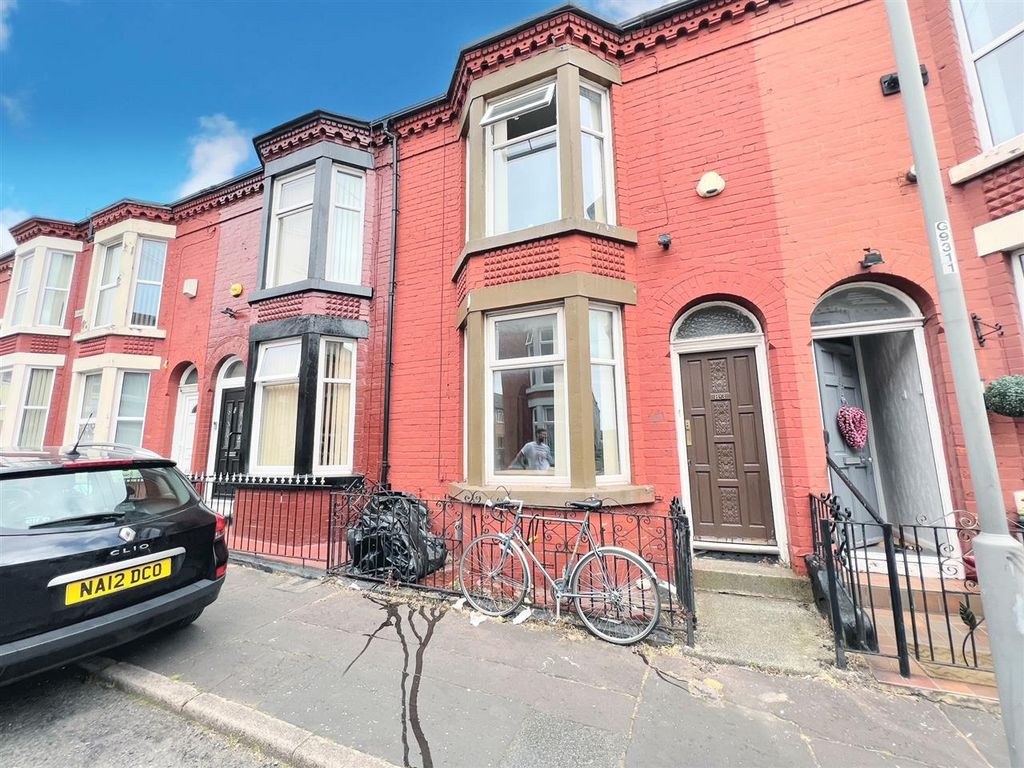 3 bed terraced house for sale in Cameron Street, Liverpool L7, £117,000