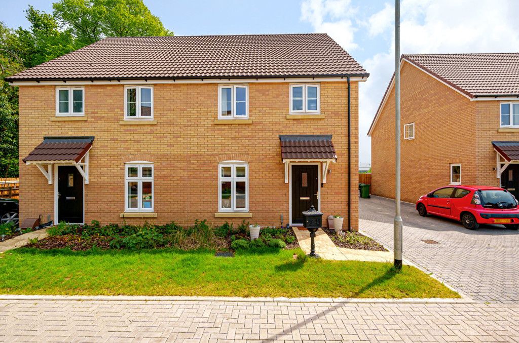 3 bed semi-detached house for sale in Baron Way, Great Yeldham, Halstead CO9, £144,000