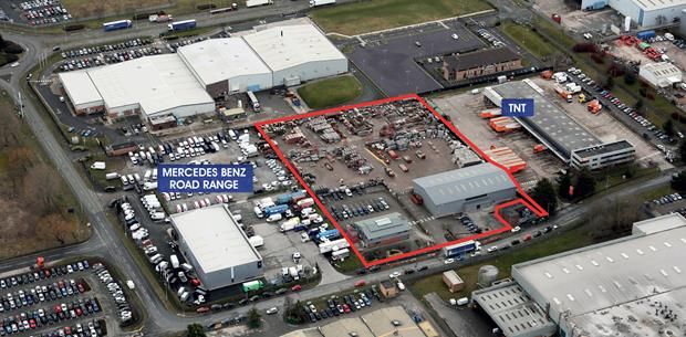 Land for sale in Yard @ Fourth Avenue, Zone 2, Deeside Industrial Park, Deeside, Flintshire CH5, Non quoting