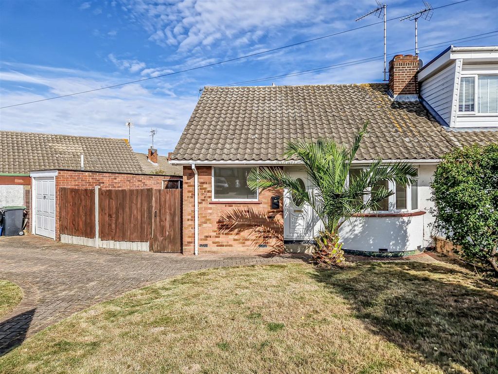 2 bed semi-detached bungalow for sale in Chesterfield Crescent, Eastwood, Leigh-On-Sea SS9, £300,000