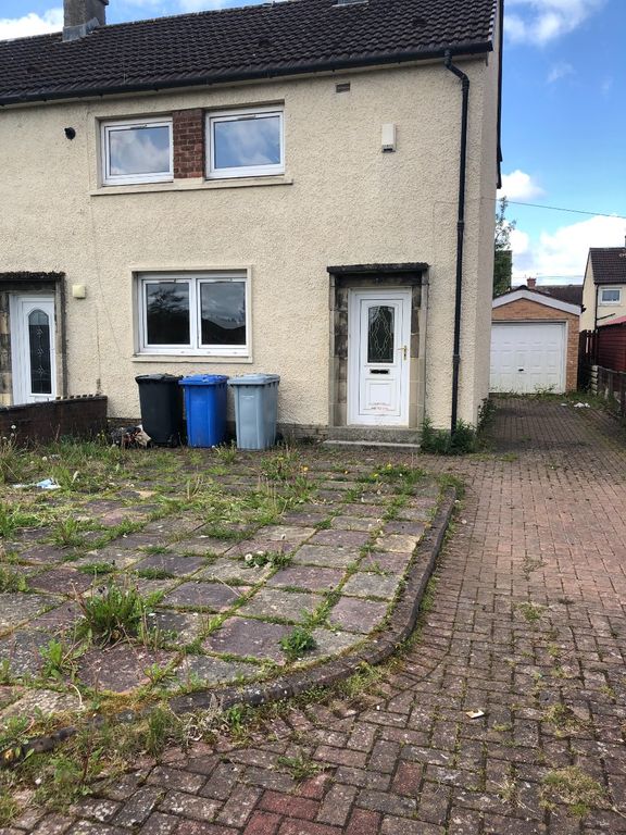 2 bed end terrace house for sale in Broomfield Road, Larkhall ML9, £55,000