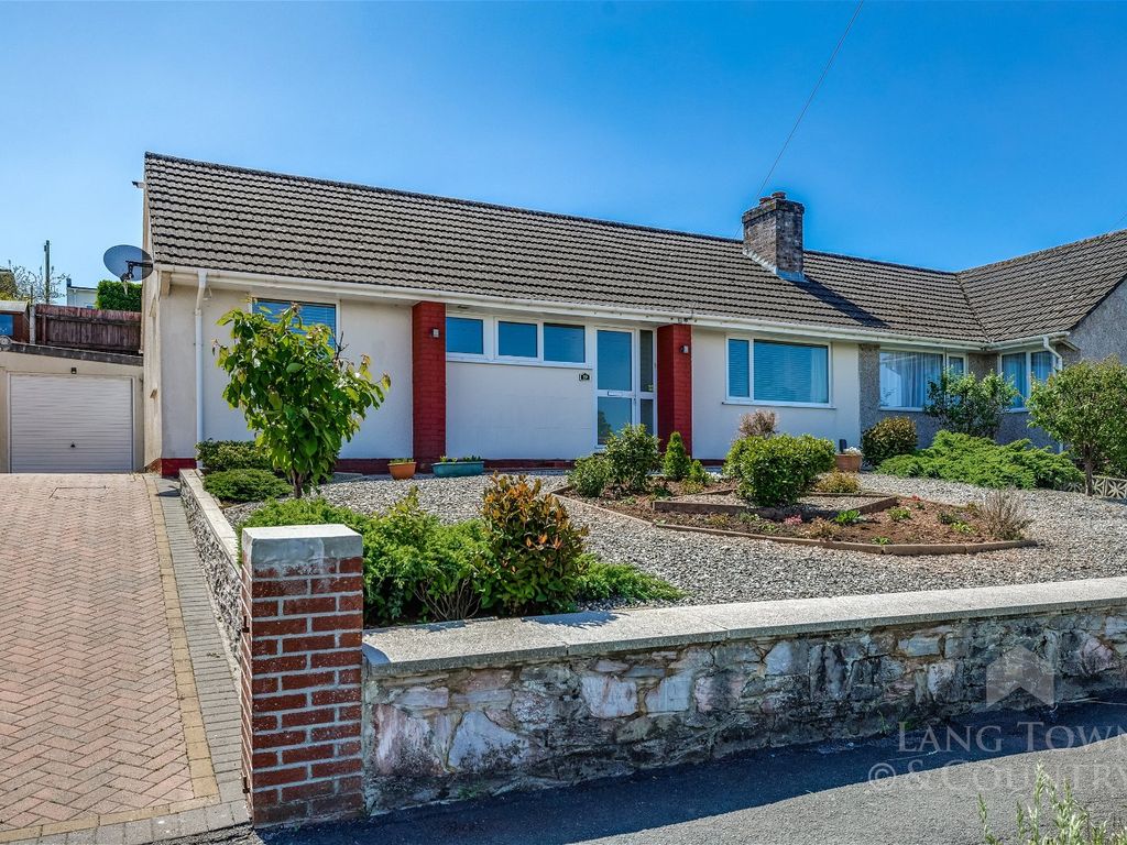 2 bed semi-detached bungalow for sale in Mount Batten Way, Plymstock, Plymouth. PL9, £290,000