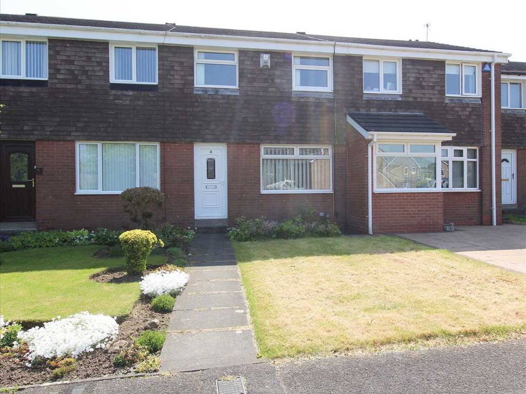 3 bed terraced house for sale in Olney Close, Cramlington NE23, £154,950