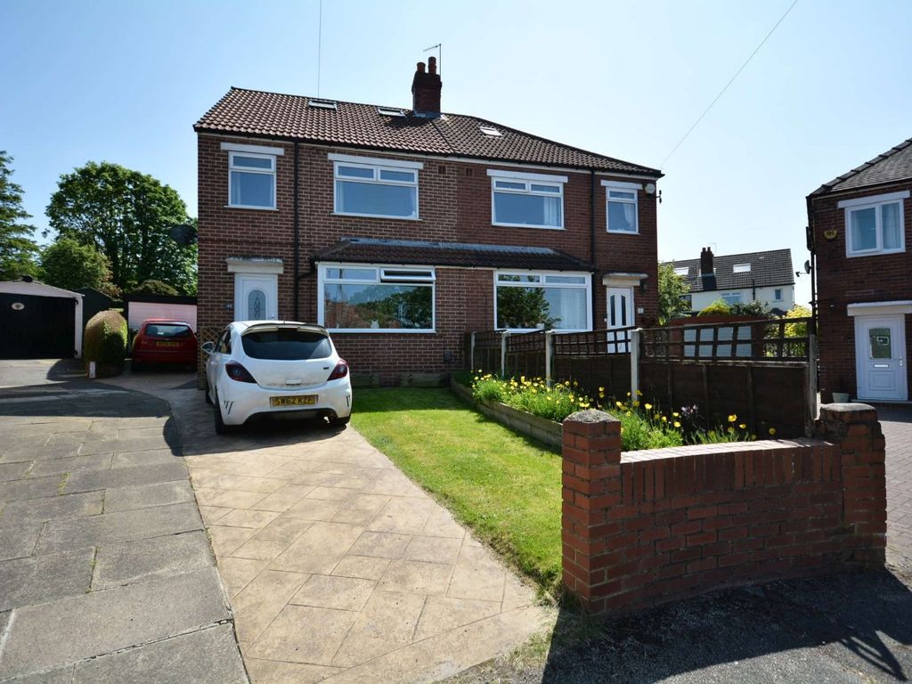 4 bed semi-detached house for sale in Calverley Garth, Bramley, Leeds LS13, £285,000