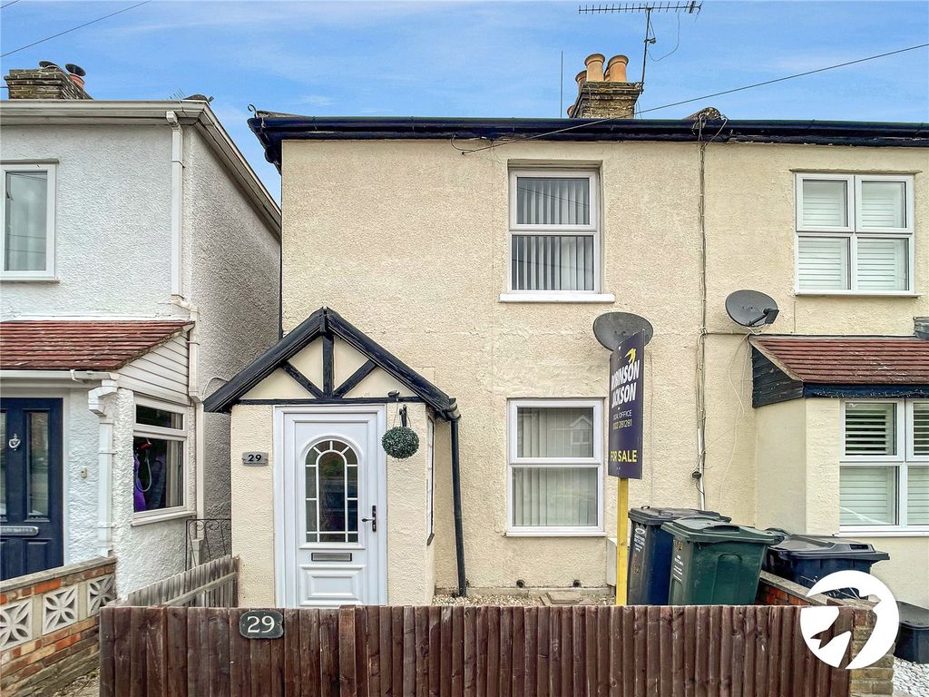 2 bed end terrace house for sale in Powder Mill Lane, Dartford, Kent DA1, £300,000