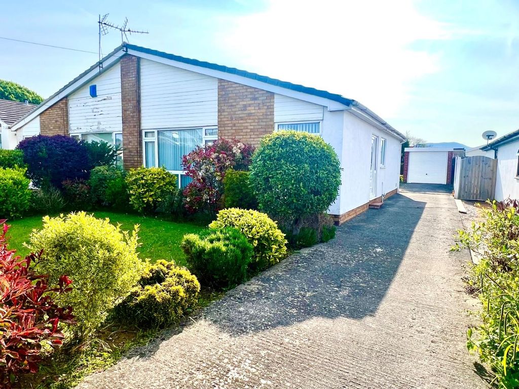 2 bed semi-detached bungalow for sale in Rowan Drive, Rhyl LL18, £149,995