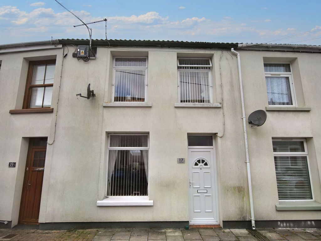 1 bed terraced house for sale in Morlais Street, Pentrebach, Merthyr Tydfil CF48, £79,995