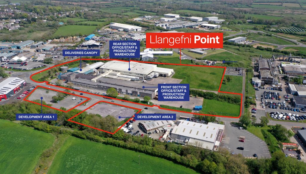 Land for sale in Development Areas @ Llangefni Point, Industrial Estate Road, Llangefni, Anglesey LL77, £125,000