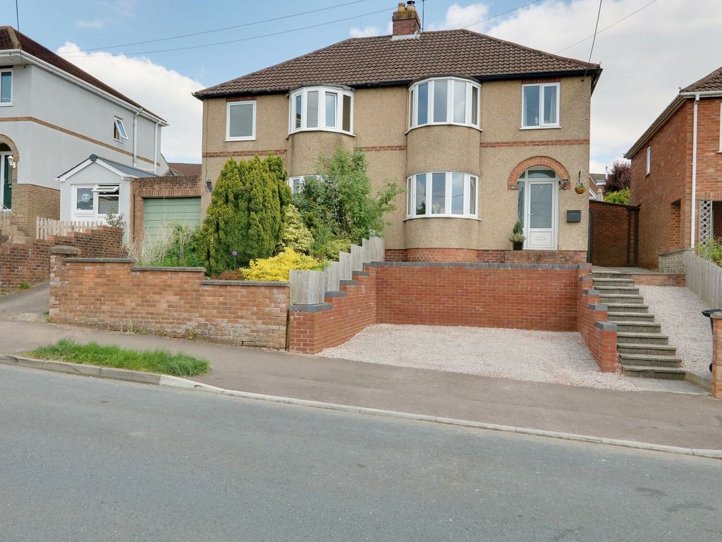 3 bed semi-detached house for sale in Woodside Avenue, Cinderford, Gloucestershire. GL14, £275,000