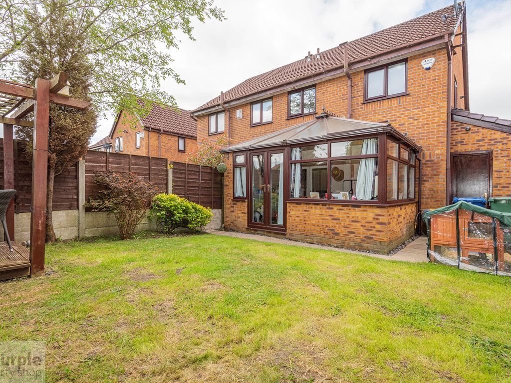 3 bed semi-detached house for sale in Claydon Drive, Radcliffe, Manchester M26, £250,000