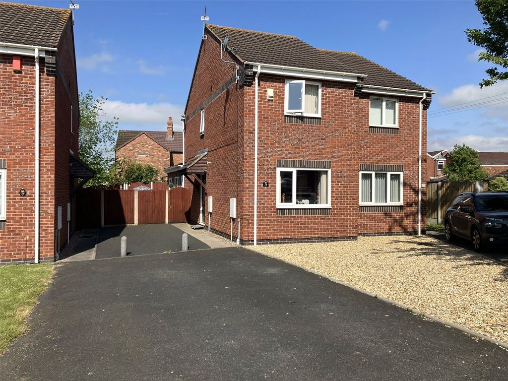 2 bed semi-detached house for sale in Stratford Park, Trench, Telford, Shropshire TF2, £180,000
