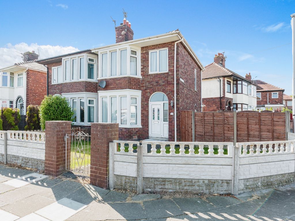 3 bed semi-detached house for sale in Holyoake Avenue, Blackpool, Lancashire FY2, £125,000