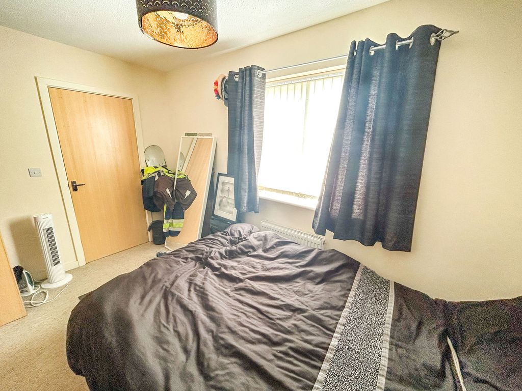 2 bed flat for sale in Stamfordham Court, Ashington NE63, £80,000