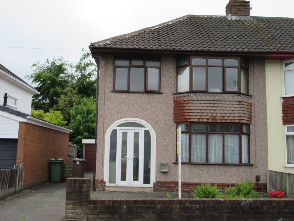 3 bed semi-detached house for sale in Weaver Avenue, Rainhill, Prescot L35, £220,000