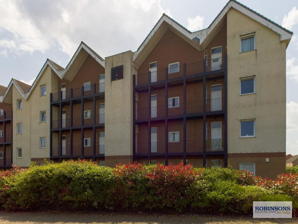 2 bed flat for sale in Willow Sage Court, Stockton-On-Tees TS18, £72,000