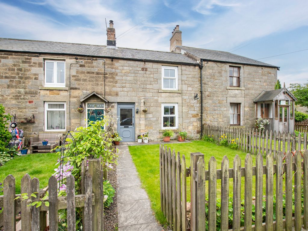 2 bed terraced house for sale in The Terrace, Thropton, Morpeth, Northumberland NE65, £225,000