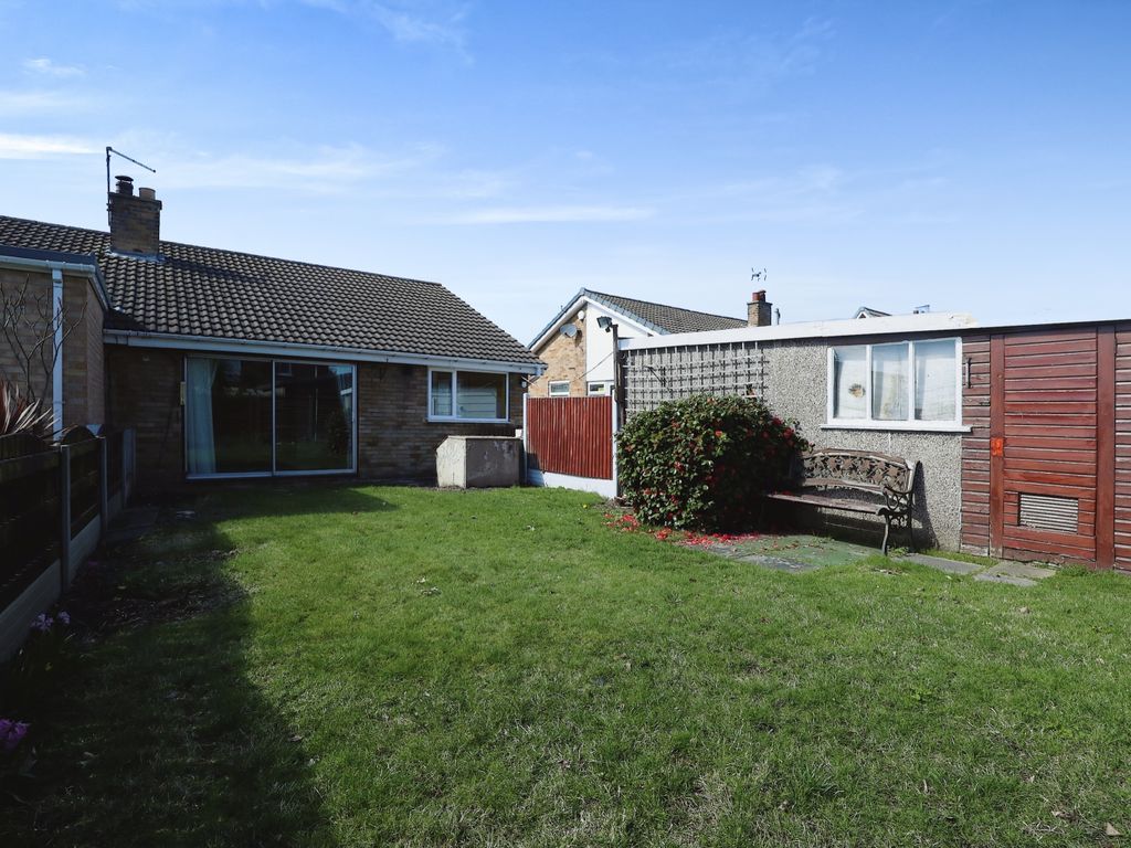 3 bed semi-detached bungalow for sale in Meadow Way, Harworth, Doncaster DN11, £165,000