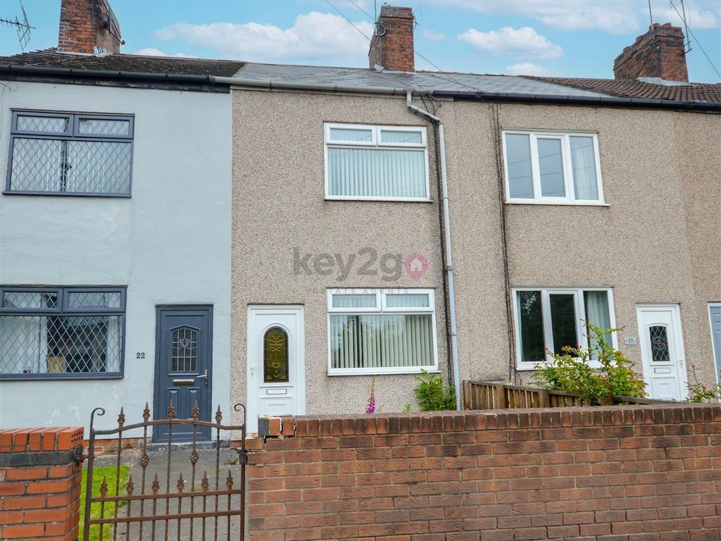 2 bed terraced house for sale in North Road, Clowne, Chesterfield S43, £110,000