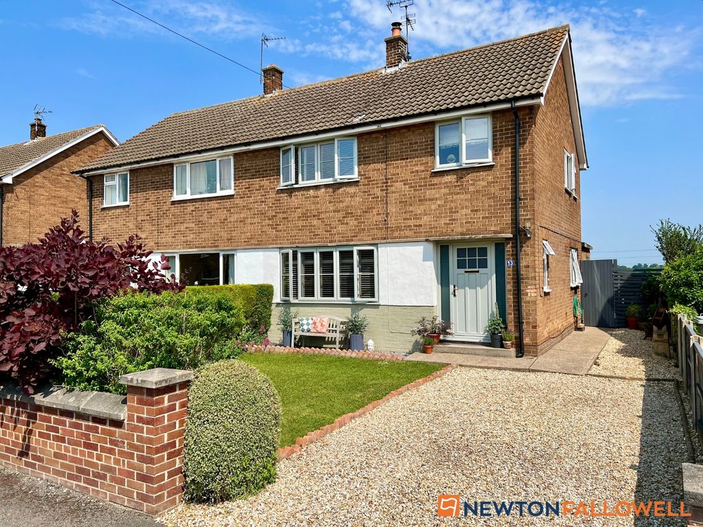 3 bed semi-detached house for sale in Deans Close, Caunton, Newark NG23, £260,000