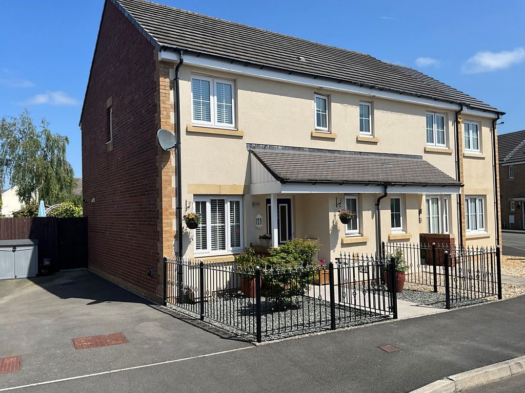 3 bed semi-detached house for sale in Parc Panteg, Griffithstown, Pontypool NP4, £295,000
