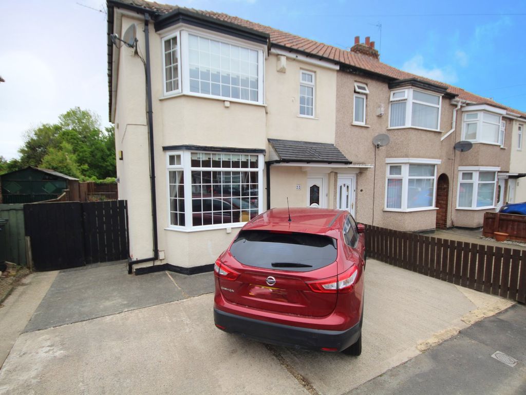 4 bed end terrace house for sale in Downside Road, Middlesbrough, North Yorkshire TS5, £150,000