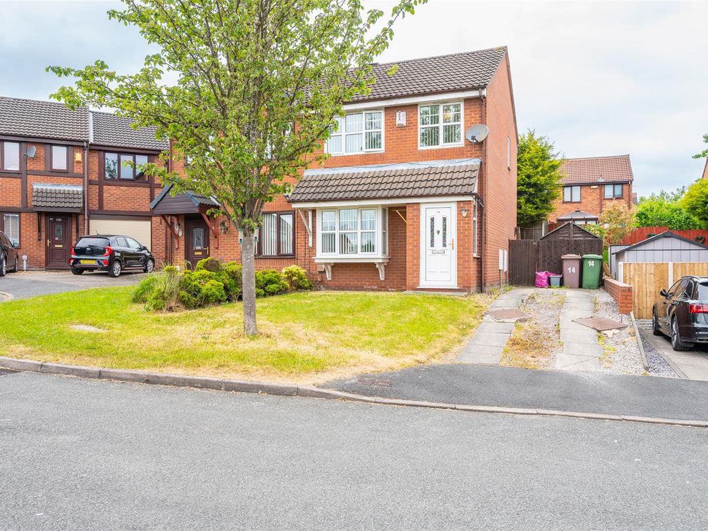 3 bed semi-detached house for sale in Cheshire Gardens, St. Helens WA10, £169,000