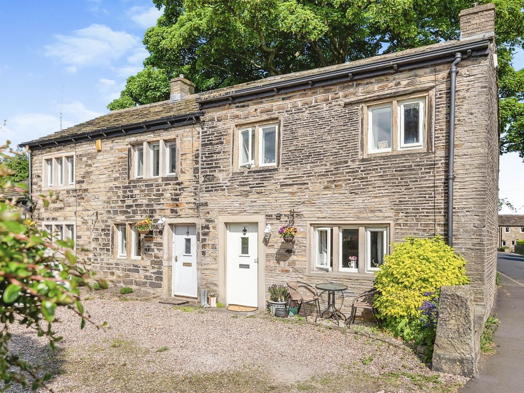 2 bed cottage for sale in Midway, South Crosland, Huddersfield HD4, £210,000