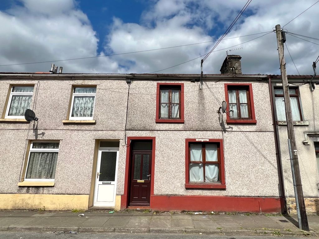 2 bed terraced house for sale in Yew Street, Merthyr Tydfil CF48, £82,500