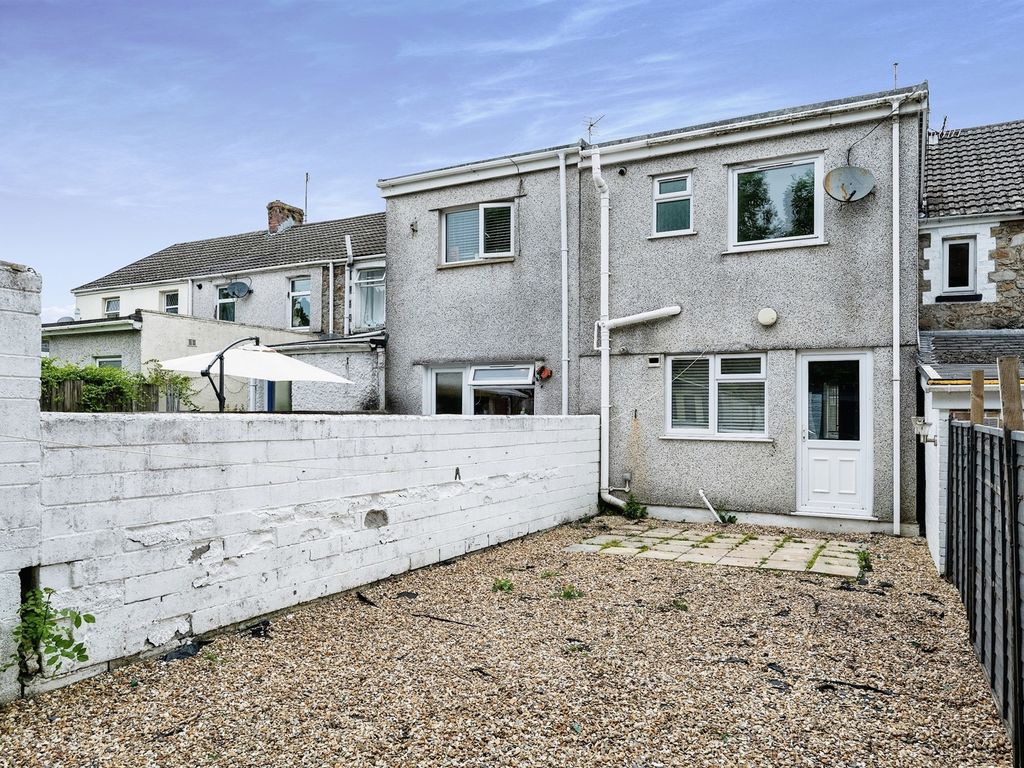 3 bed terraced house for sale in West Street, Aberkenfig, Bridgend CF32, £160,000