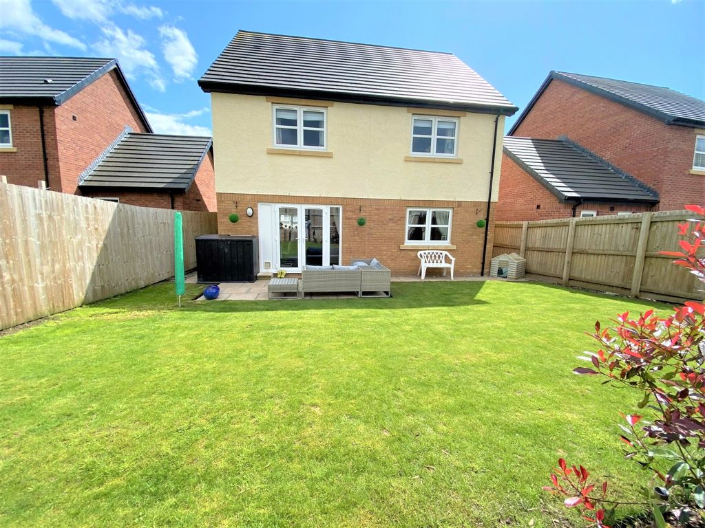 4 bed detached house for sale in Woodside Park, Wigton CA7, £325,000