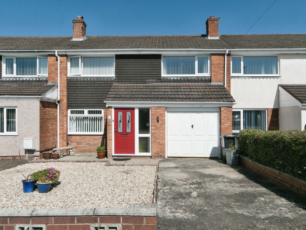 3 bed terraced house for sale in Welland Drive, Connah