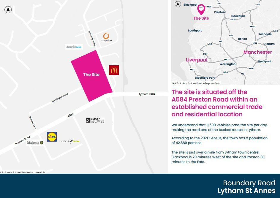 Land for sale in Boundary Road, Lytham, Lytham St Annes, Lancashire FY8, Non quoting