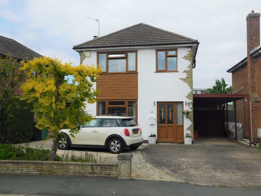 3 bed detached house for sale in Strawberry Lane, Blackfordby DE11, £310,000