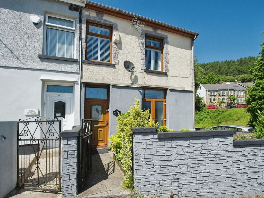 3 bed semi-detached house for sale in Wern Street, Clydach Vale, Tonypandy CF40, £190,000