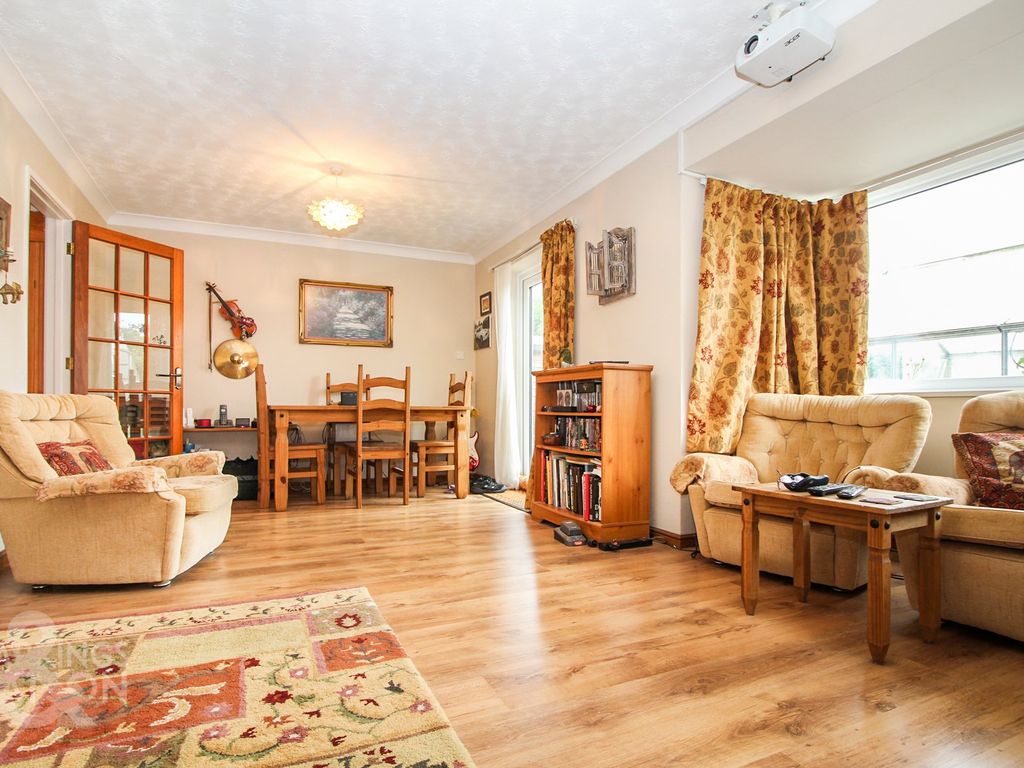 3 bed semi-detached house for sale in Millside, Hales, Norwich NR14, £225,000