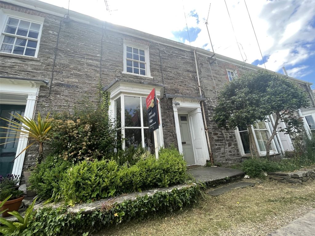 2 bed terraced house for sale in Whiterock Terrace, Wadebridge PL27, £250,000