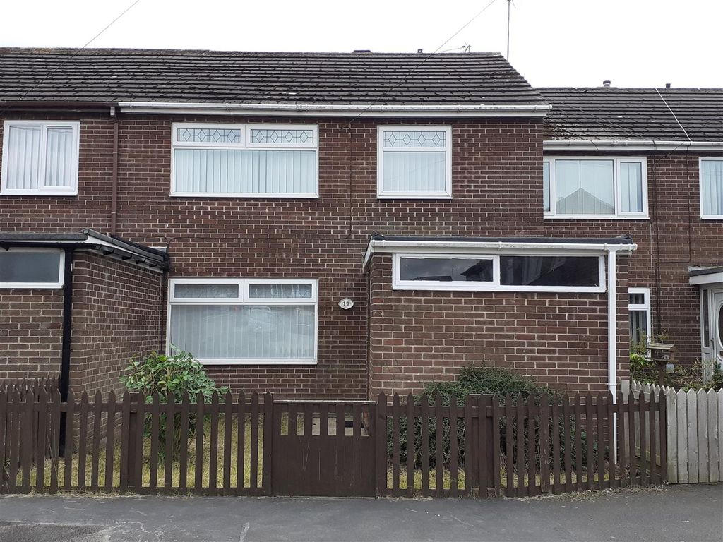 3 bed terraced house for sale in Newlands View, Crook DL15, £95,000
