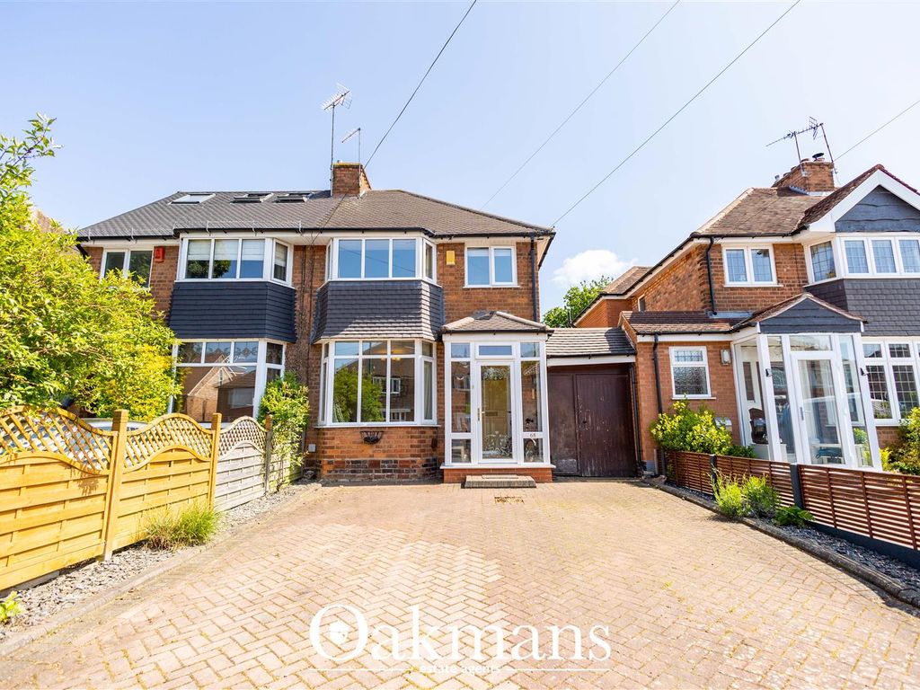 3 bed semi-detached house for sale in Hurdis Road, Shirley, Solihull B90, £310,000