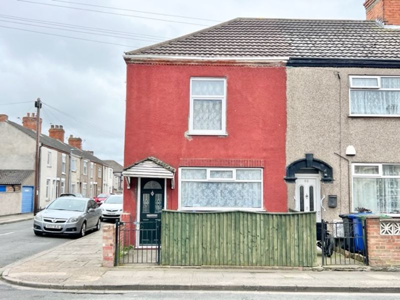 2 bed terraced house for sale in Elsenham Road, Grimsby DN31, £59,950