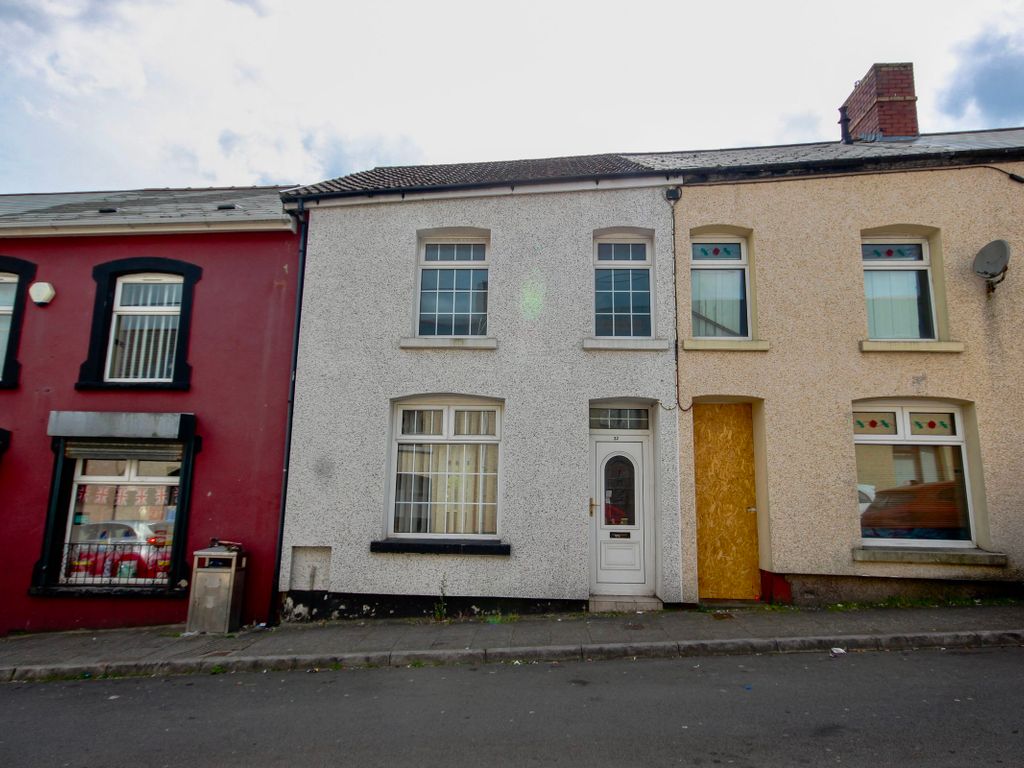 3 bed terraced house for sale in Jones Street, Phillipstown, New Tredegar NP24, £59,000