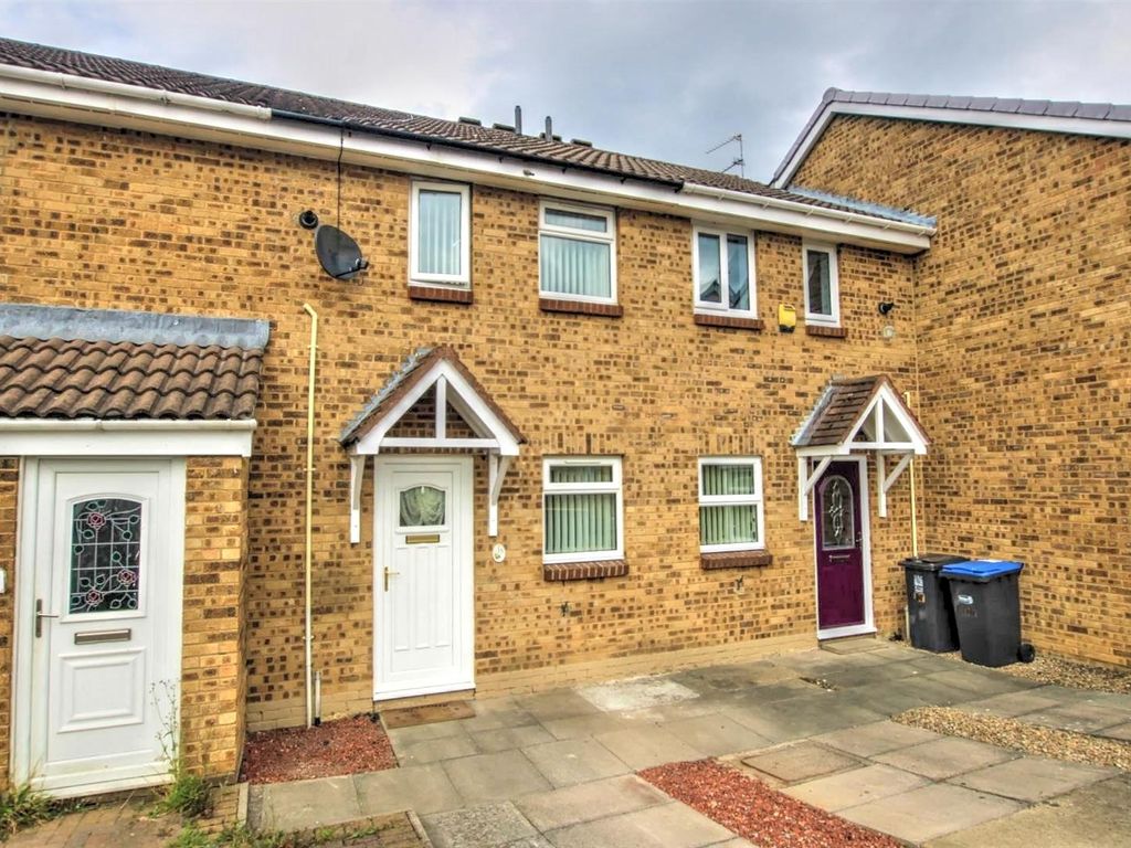 2 bed terraced house for sale in Whitby Close, Bishop Auckland DL14, £90,000