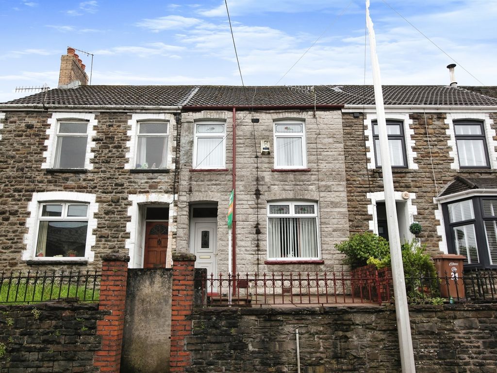 3 bed terraced house for sale in Mill Road, Caerphilly CF83, £170,000