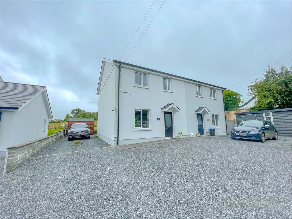 3 bed semi-detached house for sale in Capel Iwan, Newcastle Emlyn SA38, £225,000