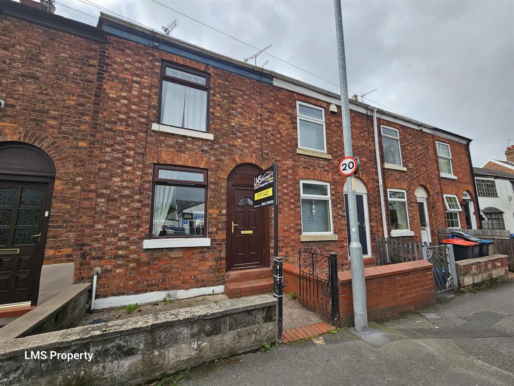 2 bed terraced house for sale in Delamere Street, Winsford CW7, £90,000