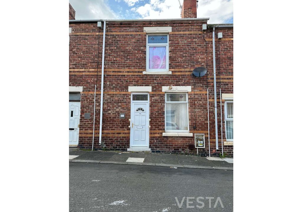 2 bed terraced house for sale in Second Street, Hartlepool TS27, £55,000