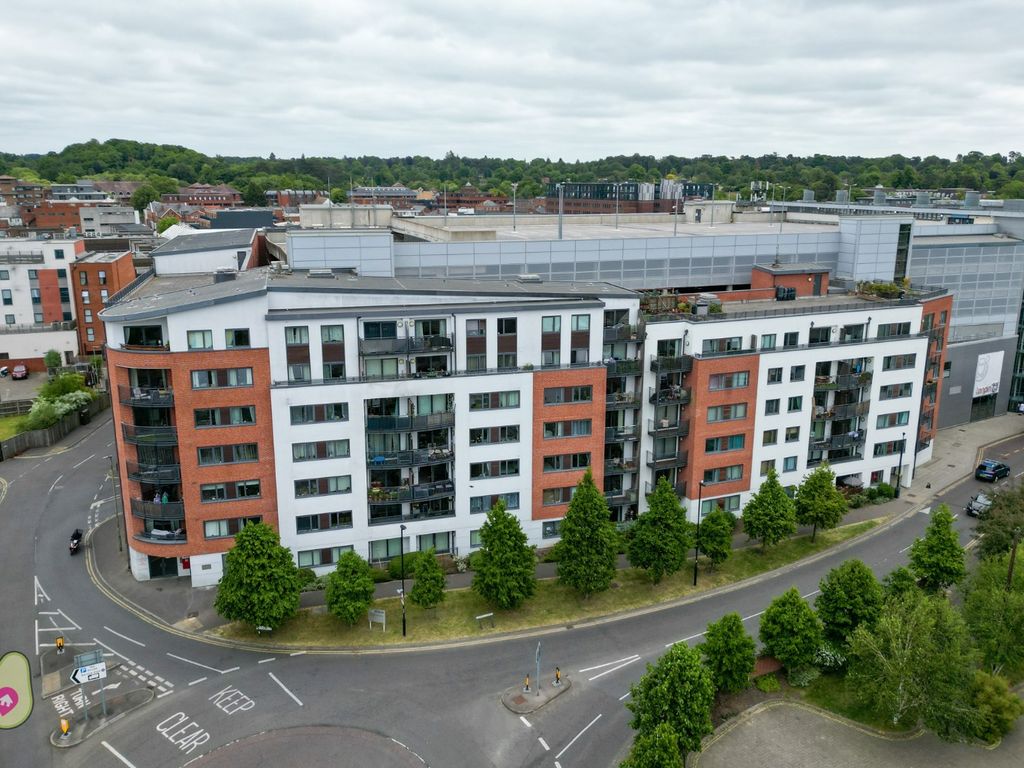 2 bed flat for sale in North Court, Upper Charles Street, Camberley, Surrey GU15, £220,000