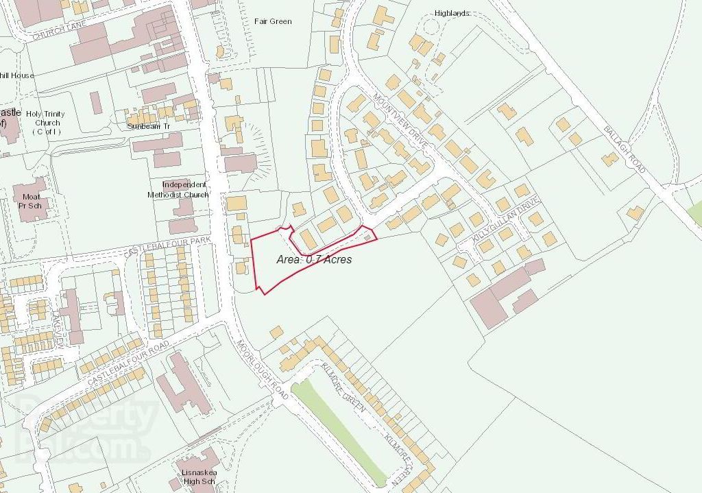 Land for sale in Mountview Drive, Lisnaskea BT92, £54,950